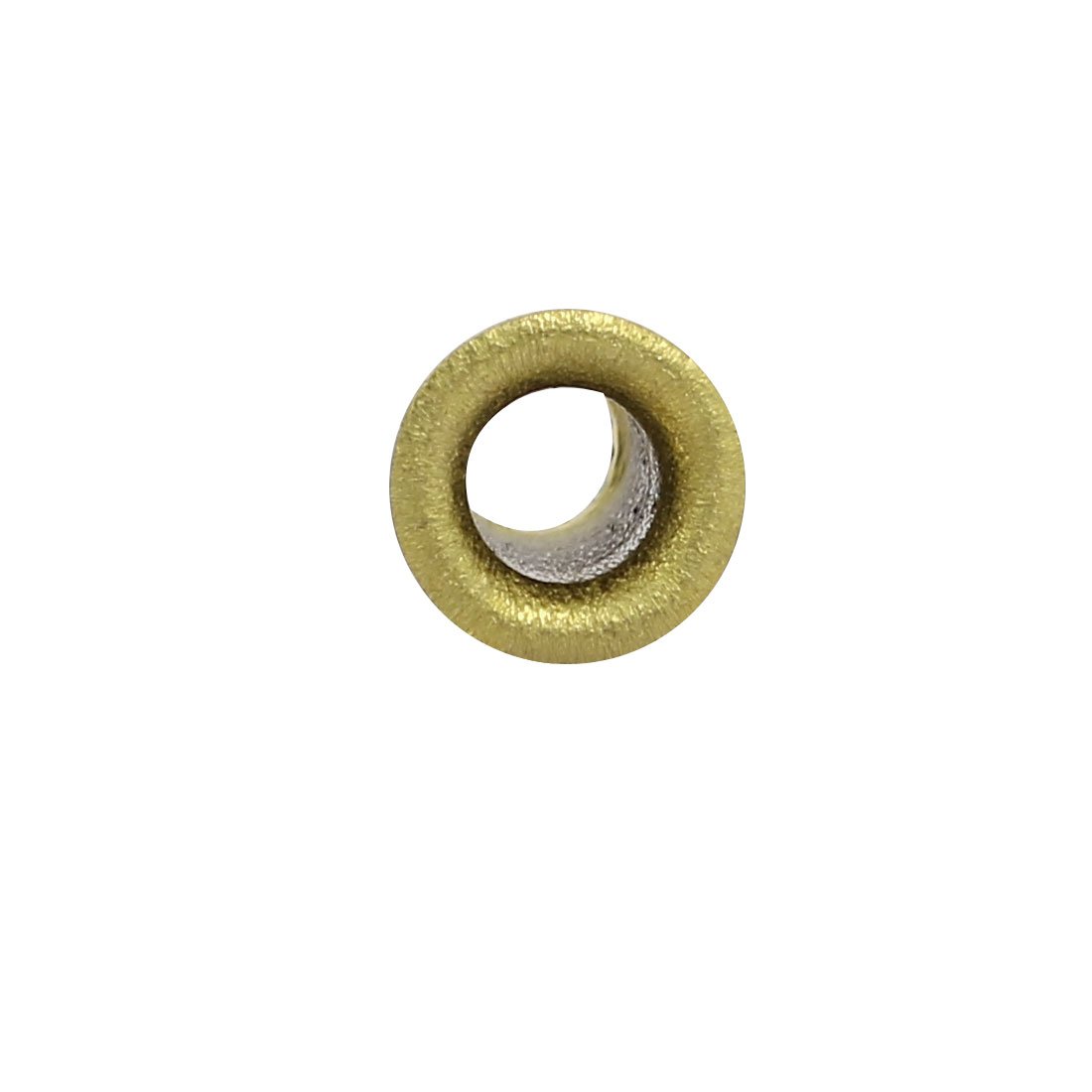 Angoily Lot de 100 œillets à rivets creux argentés pour Angoily Lot de 100 œillets à rivets creux argentés pour