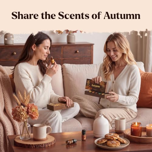 Image of Lagunamoon Fall Essential Oils Set for Diffuser for Home 6 x 10ml