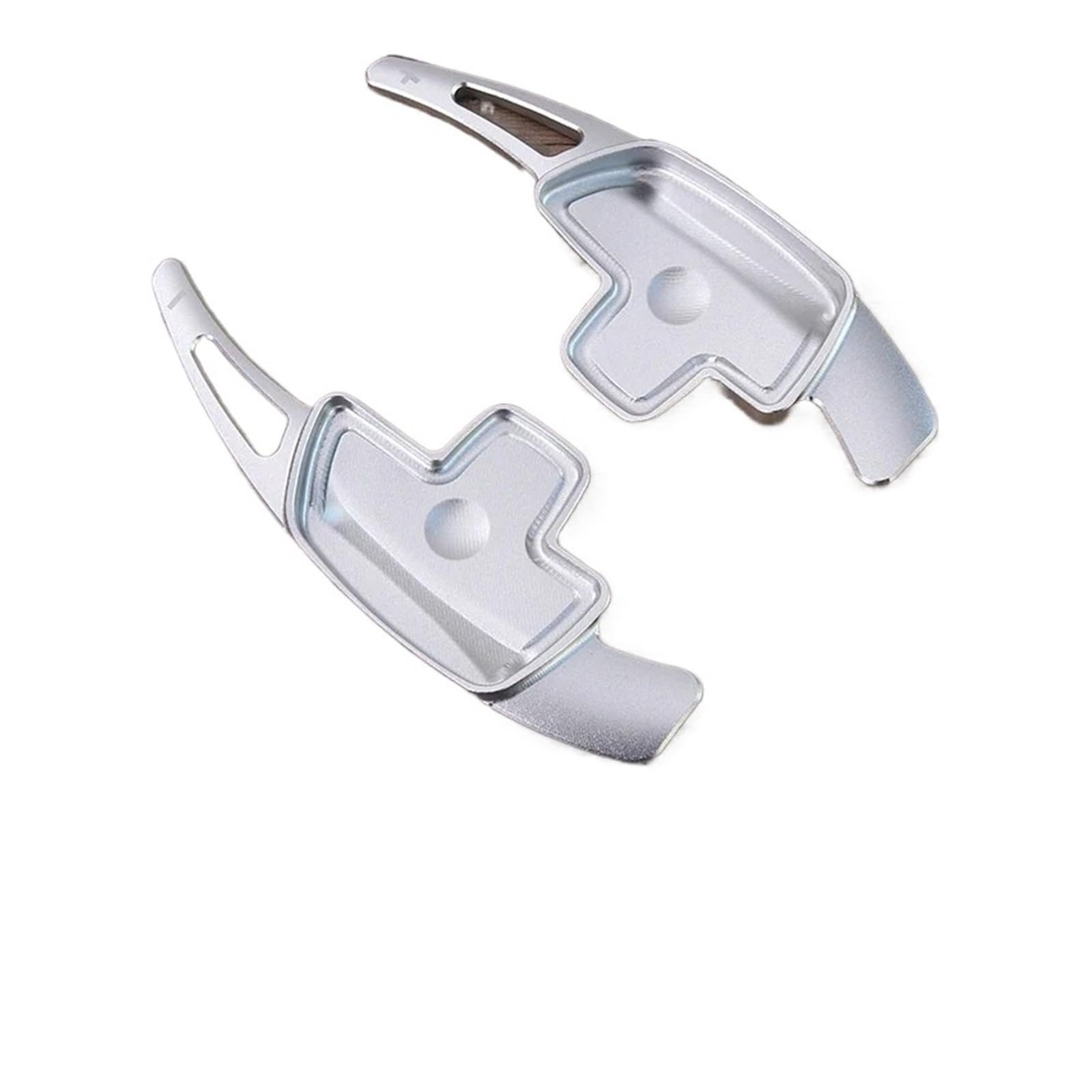 Zhangzhengyao White Car Steering Wheel Shifter Paddle For Benz For Cla For Cls For Glc For Gle For Gls For Sl For Slc For Glb For Vito Aluminum Alloy Steering Wheel Shift Paddle(White)