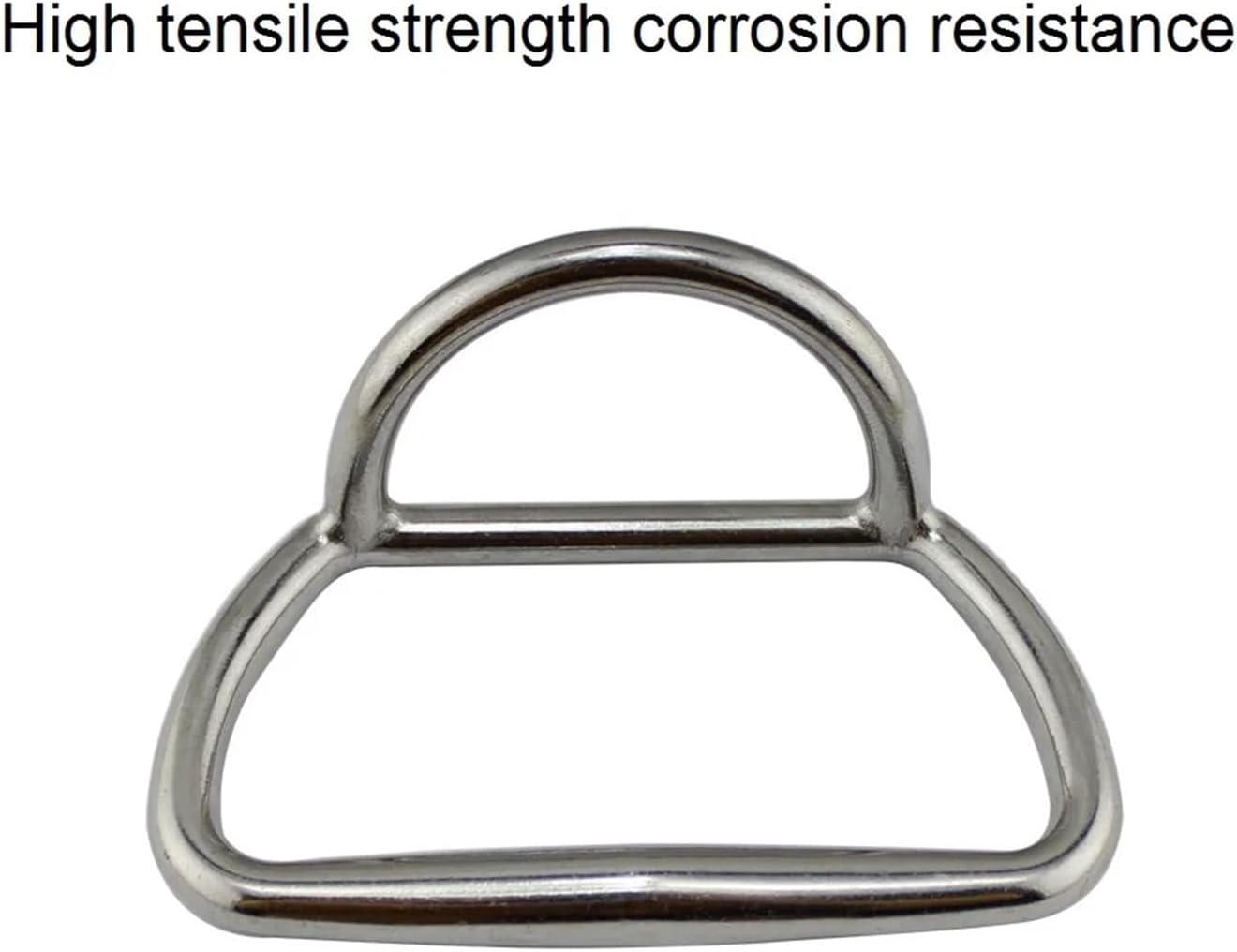 Ship Fittings 316 Stainless Steel Towing Ring 90mm Sliver High Polished for Marine Boat Hardware Towing Ring Handle Marine Hardware