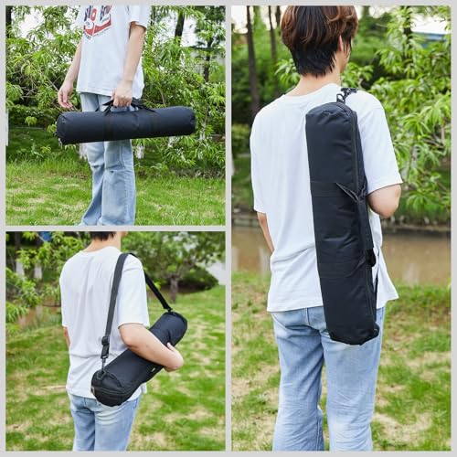 dekayaker Tripod Case Heavy Duty Tripod Bag with Shoulder Straps and Handles M