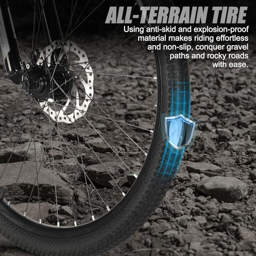 Ktaxon Mountain Bike 24/26/27.5 Inch Men & Women Mountain