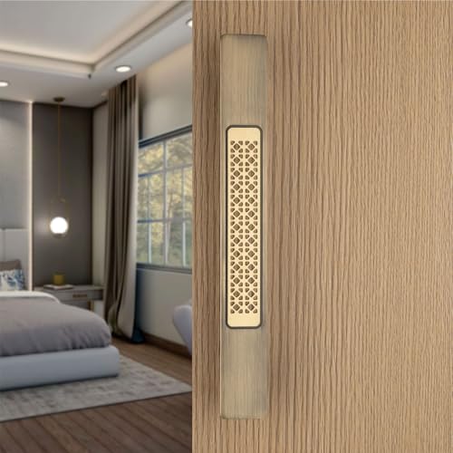 Image of COMPASS 24 inch Brass Main Door Handle | Door Handles for Main Door | Pull Handles for All The Doors of House | Office | Hotels | PH-HXJ (Pack of 1, Antique Finish)
