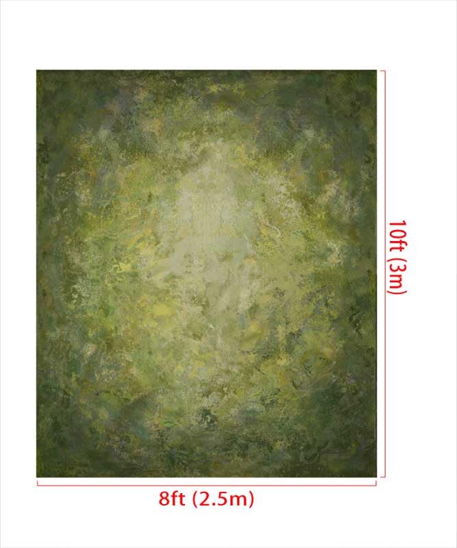 Fond de studio photo vert dégradé Kate 2,5x3m pour portrait rétro - 6