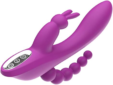 G Spot Dildo Rabbit Vibrador para mujeres Función 3 en uno ...