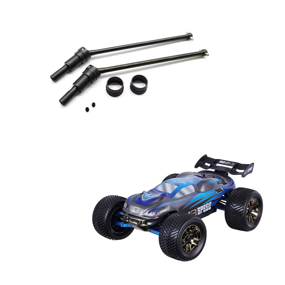 Lot De 2 Arbres D’Entraînement CVD Métal Pour JLB Cheetah 11101 21101 J3 1/10 RC – Upgrade Solide !