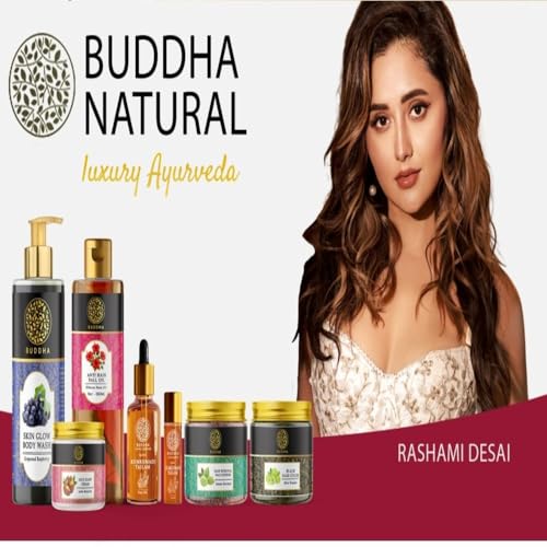 Image of Buddha Natural Grey Beard Serum Oil for White to Black Beard - 100% Natural Herbal Formula with Amla, Brahmi & Almond Oil | Beard Growth & Color Restoring Oil for Men | Turns White Beard to Black - 25 ml