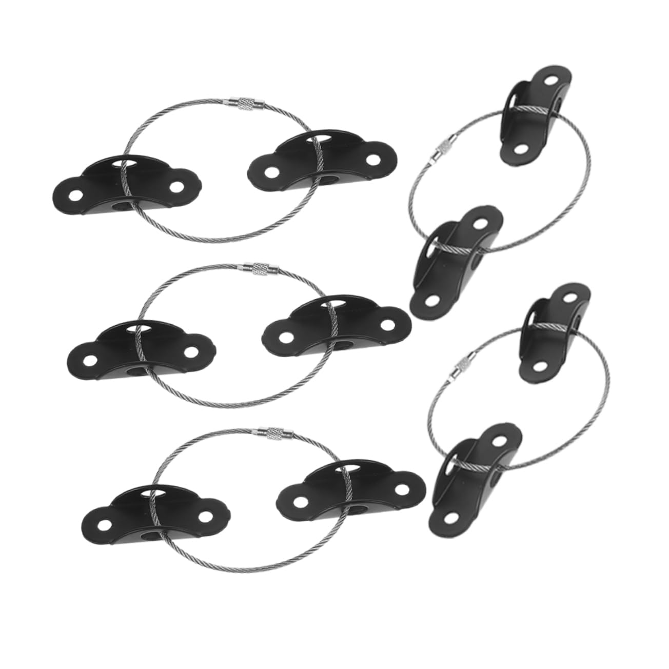 ibasenice 5 Sets Tip Furniture Anchors Wall Straps Baby Safety Furniture Anchors for Bookcase Dresser