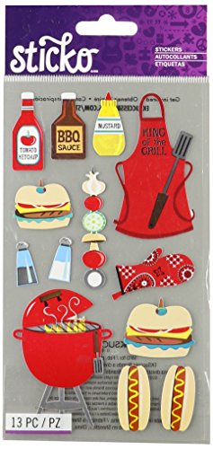 Sticko Classic Sticker King of The Grill