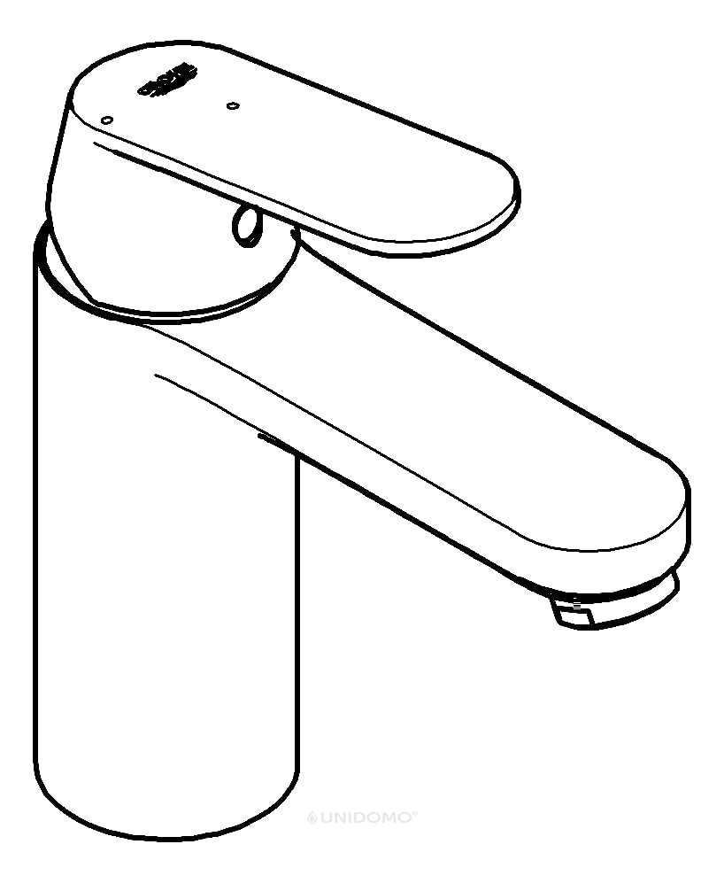 GROHE - Mitigeur lavabo Taille M Eurosmart Cosmopolitan Chromé 2339800E