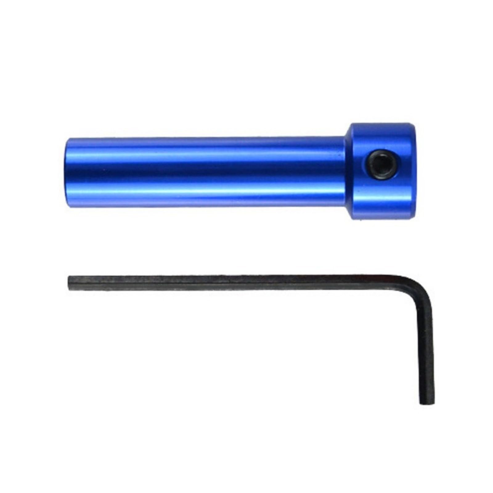 Henygen Blue Duty Steel Sockets Adapter Featuring Ergonomic Grip Strong Sockets Connectors For Comfortable Extended Use Ergonomic Handle