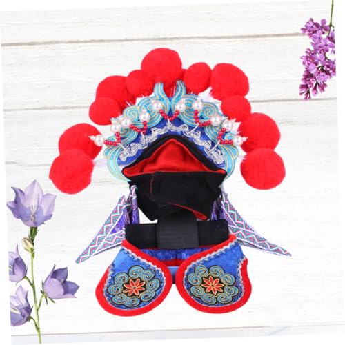 Disfraz rojo para perros talla S para cosplay miniatura 2