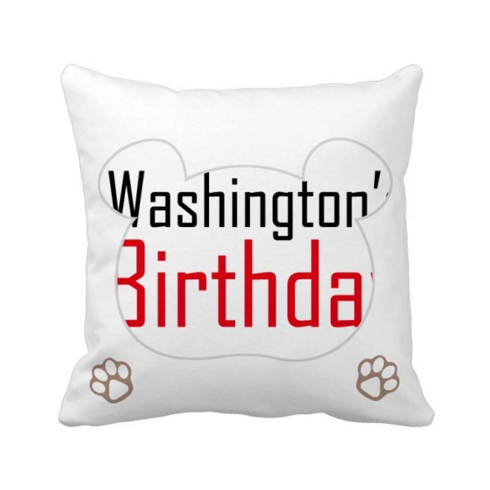 Housse de coussin Washington aux finitions soignées pour célébration