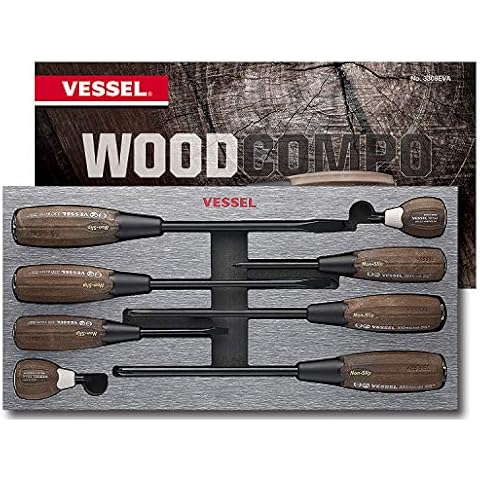 VESSEL WOOD-COMPO Non-Slip Screwdriver Set Cover