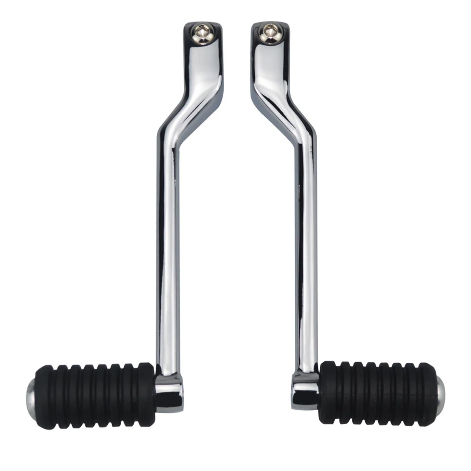 LKHJDBIY Shift Peg Motorcycles Left Heel Toe Shifter Shift Levers Fit for Harley Touring Heritage Softail Road King Davidson Electra Heel Toe Shifter Levers(Chrome Left 1 Set)