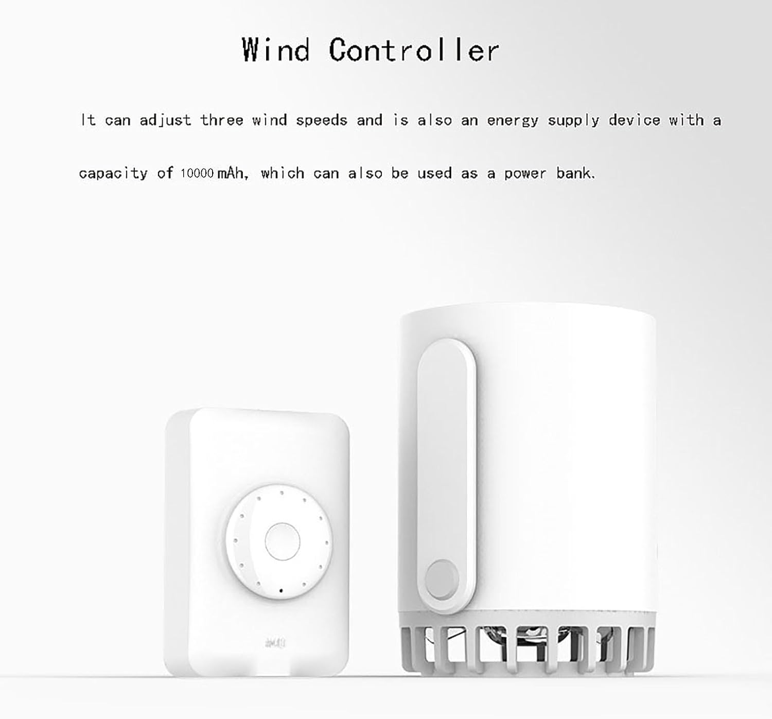 Portable Waist Fan for Outdoor Activities and Work Strong Airflow Wearable Personal Clip Belt Fans 10000mAh Battery Hands-Free Cooler