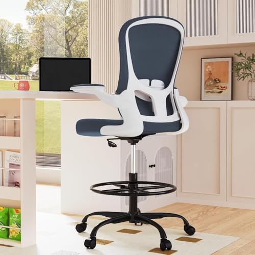 Drafting Chair with Footrest Ring