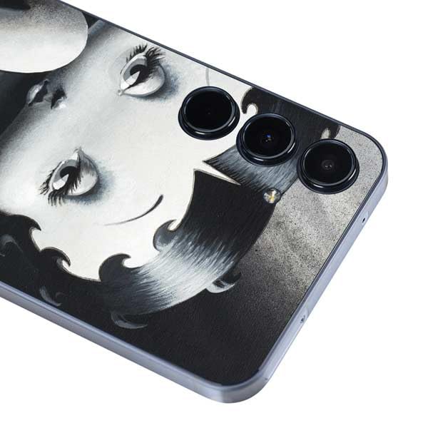 Skinit Decal Phone Skin Compatible with Galaxy A36 5G - Officially Licensed Betty Boop Black and White Design