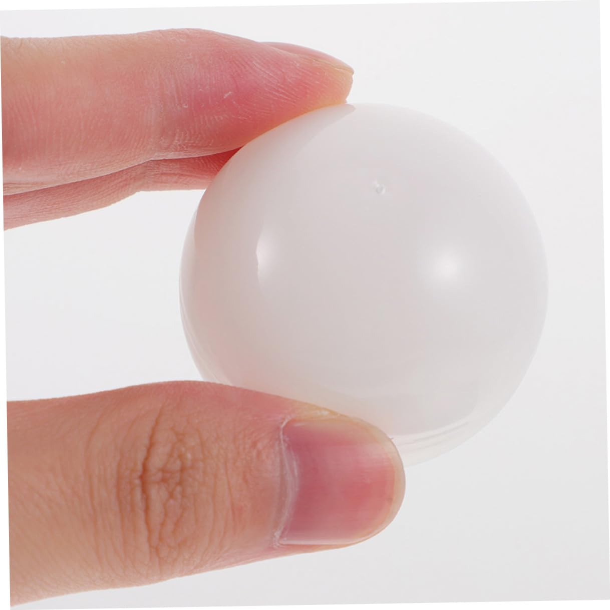 Sosoport 50 Palline per Estrazione Lotteria in Pvc Apribili Coperchio Pratico, Diametro 4 Cm, per Feste e Attività Festive, Confezione da 50 Pezzi