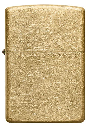 Zippo Tumbled Brass Pocket Lighter