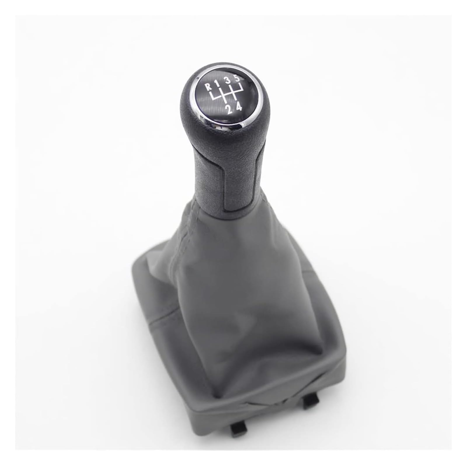 FNCVTM Car Gear Knob for VW for Polo 9N 9N2 for Sedan Gear Shift Knob Lever Shifter Gaiter Boot Cover Collar