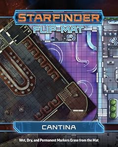 Starfinder Flip-Mat: Cantina Spielmatte