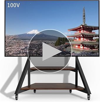 Amazon.co.jp: UNHO テレビスタンド キャスター付き 65~100