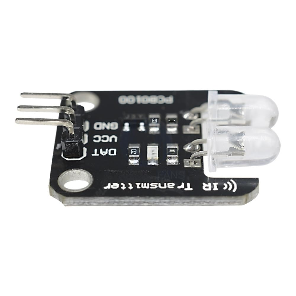 Blocs de construction électroniques à 2 canaux Module émetteur infrarouge bidirectionnel Transmetteur IR for carte Arduino 2CH