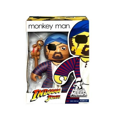 Mighty Muggs Indian Jones 15cm Monkey Man