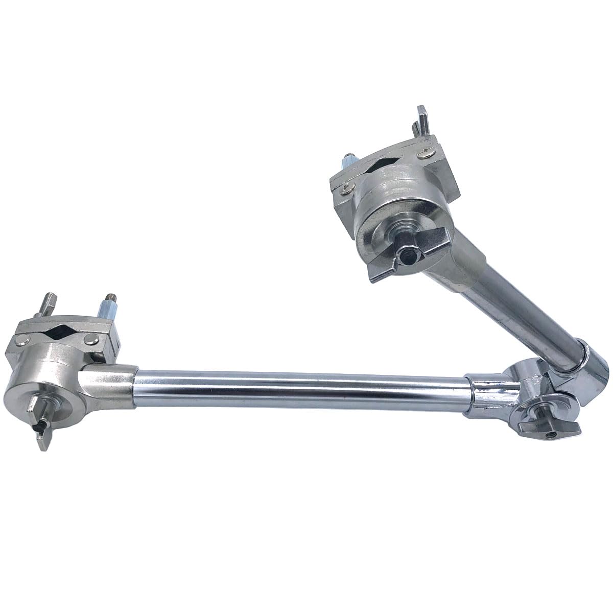Drum Multi Clamp Adjustable Double Drum Rack Clamp 360° Rotating Cymbal Stand Clamp Drum Set Mounting Clamp Drum Extension Clamps for Drum Set Cymbal Stand Hardware Part Accessories