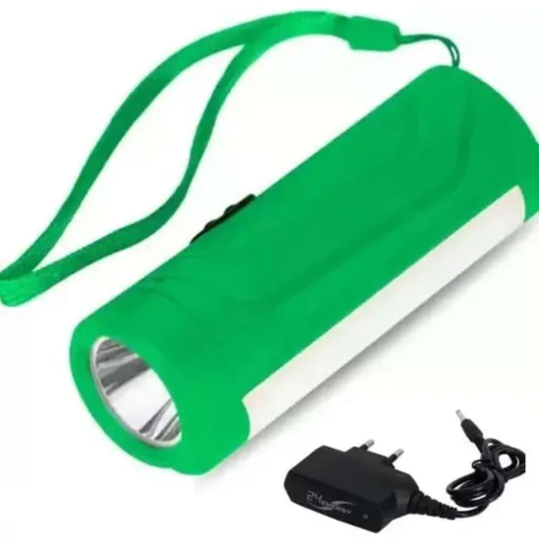 Rechargeable 1W Led Torch Cum 1.4W Emergency Sidelight/Face Light, Type-B/Micro USB Fast Charging, Overcharge & Deep Discharge Protection, Powered by Li-Ion Battery, (Pack of 1) Colour Different-image-32