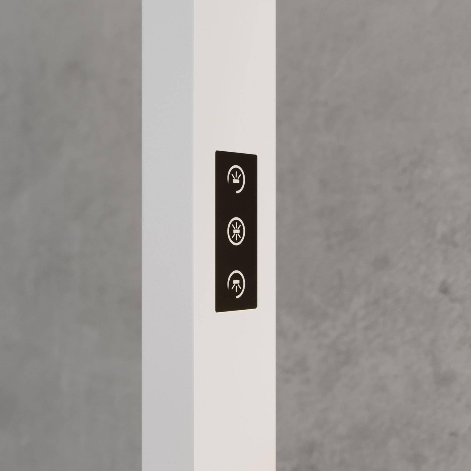Arcchio dimmerabile (Moderno) colore Bianco, in Alluminio ad es. Studio & Ufficio lampadina inclusa