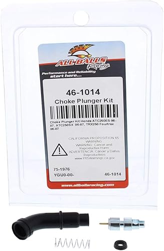 Miniatura 3 de All Balls Kit de émbolo de estrangulador (46-1014) para Honda ATC250ES 1986 1987, ATC250SX 1986 1987, TRX250 Fourtrax 1986 1987