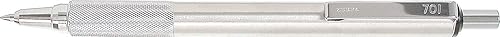 Miniatura 3 de Zebra 29411 F-701 Bolígrafo retráctil de acero inoxidable, punta fina, 0.031 in, tinta negra (4)