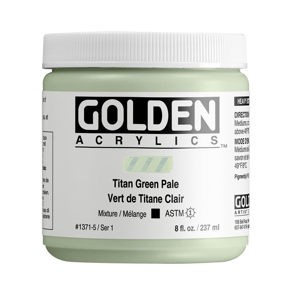 Peinture acrylique Golden Heavy Body haute viscosité pour reliefs et empâtements