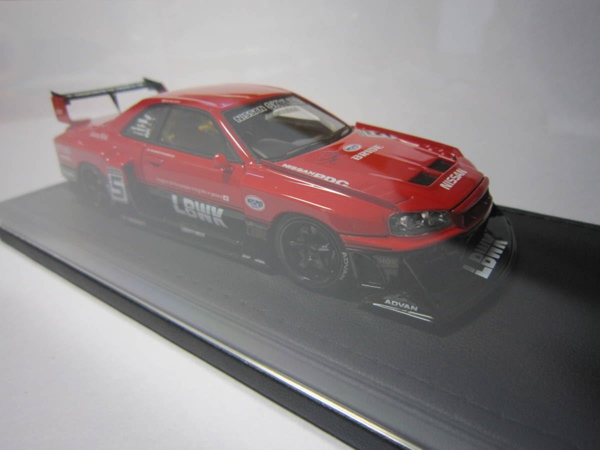 Amazon.co.jp: WEB限定80台 イグニッションモデル 1/43 LB-ER34