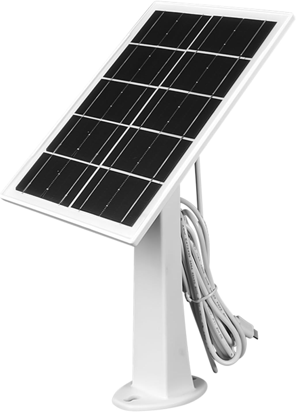 USB C Solar Panel | Camera Solar Panel with 360 Degree Adjustable Mount - Portable Electronic Accessories for Battery Road Trips Travel Outdoor Adventures Hiking Fishing Picnics