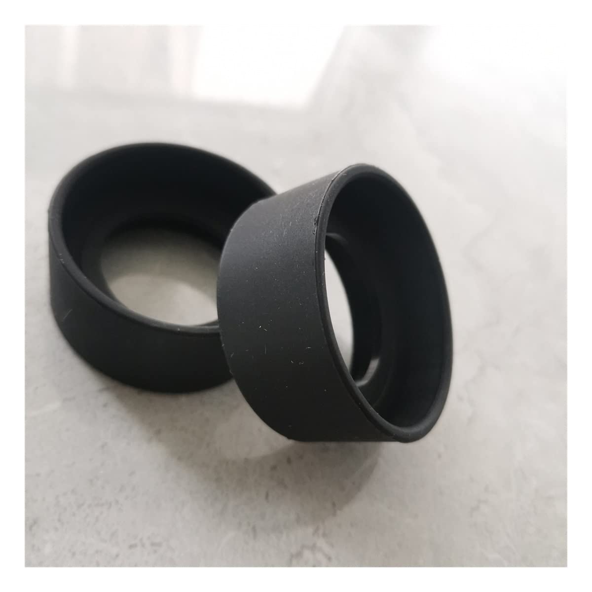 Microscope Pair of Foldable Rubber Eye Cups Inner Diameter 36mm Guards Eyecup for Stereo Microscope Eyepiece