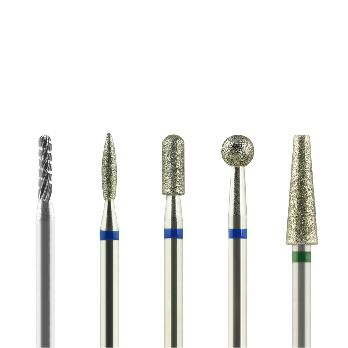 MyncbD Punta da Trapano Punte per Unghie-（A000056 Kit Punte per cuticole 5PCS）-Wilson Strumento per Manicure al carburo
