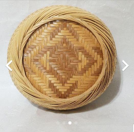 Amazon.co.jp: 竹細工 竹製品 竹籠 竹籠輪弧編み : おもちゃ