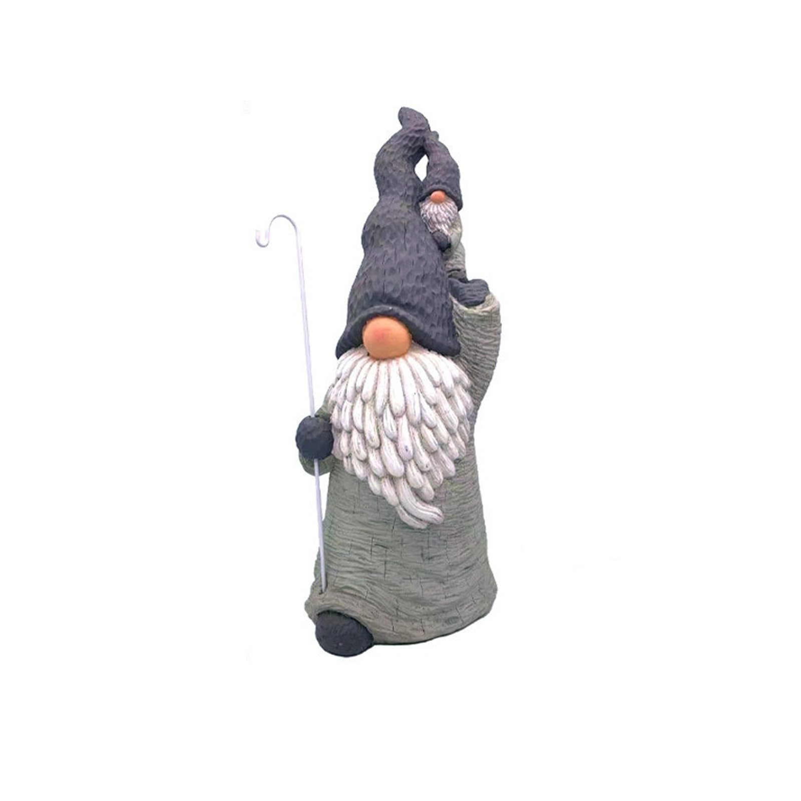 Śmieszne krasnale ogrodowe statua ozdoby ogrodowe żywiczne gnomy dekoracje na zewnątrz odporne na warunki atmosferyczne dekoracje na patio trawnik gnomy ogrodowe prezenty (Color : E)