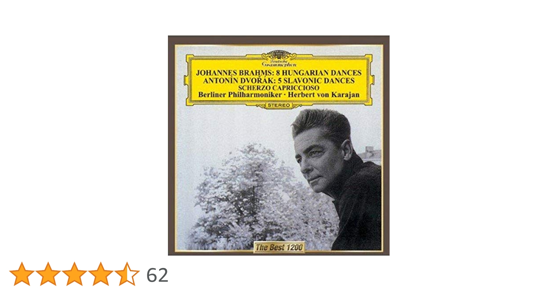 Amazon.co.jp: ブラームス:ハンガリー舞曲集&ドヴォルザーク