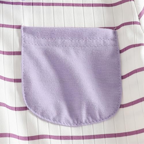 Image of Toddler Kid Boy Clothes Textured Striped Polo Collar Top Summer Shorts 2PC Summer Outfit Set