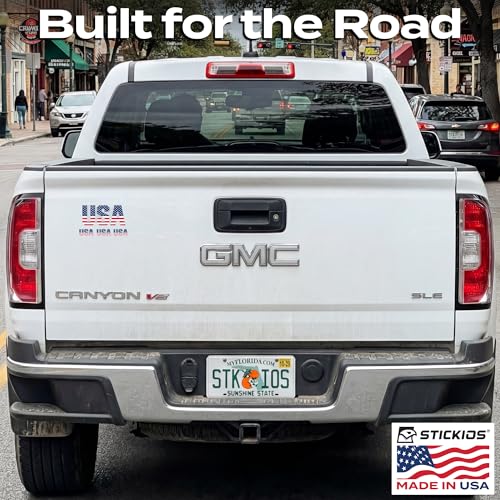 Image of Stickios American Flag Decal USA Flag Letters - Made in USA