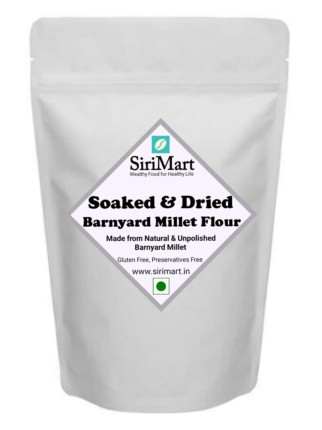 SiriMart- Soaked and dried Millets flour (SiriMart Soaked & Dried Barnyard Millet Flour (Sanwa Atta) | 900gm…)