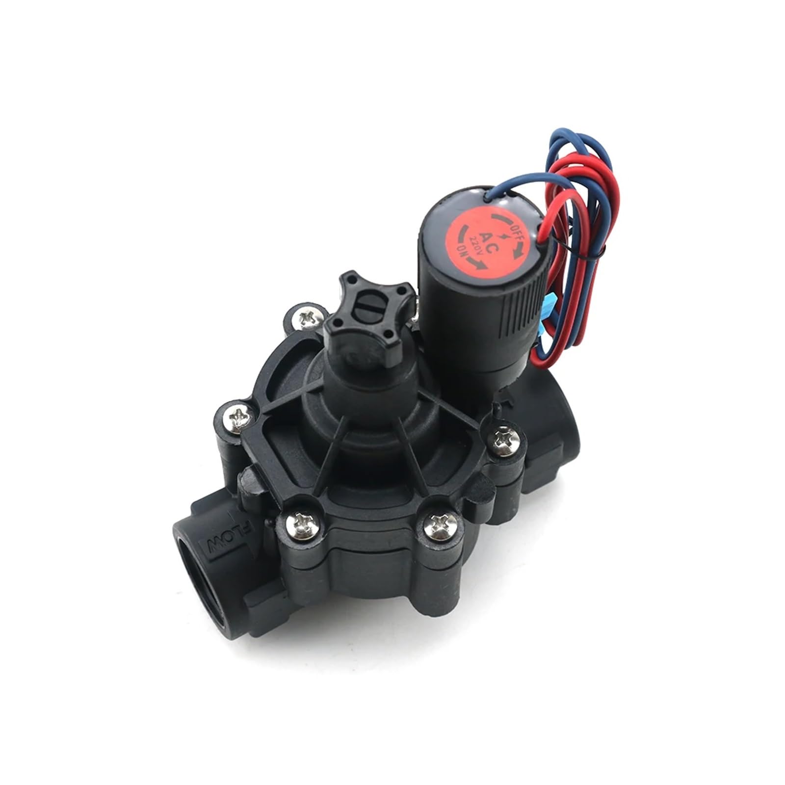 1/2" 3/4" 1" 2" Normalerweise geschlossenes Magnetventil Wasser-Nylon-Ventil DN32 DN40 for Bauernhof-Garten-Landschaftsbewässerung Empfindliche Reaktion(3/4",AC24V)