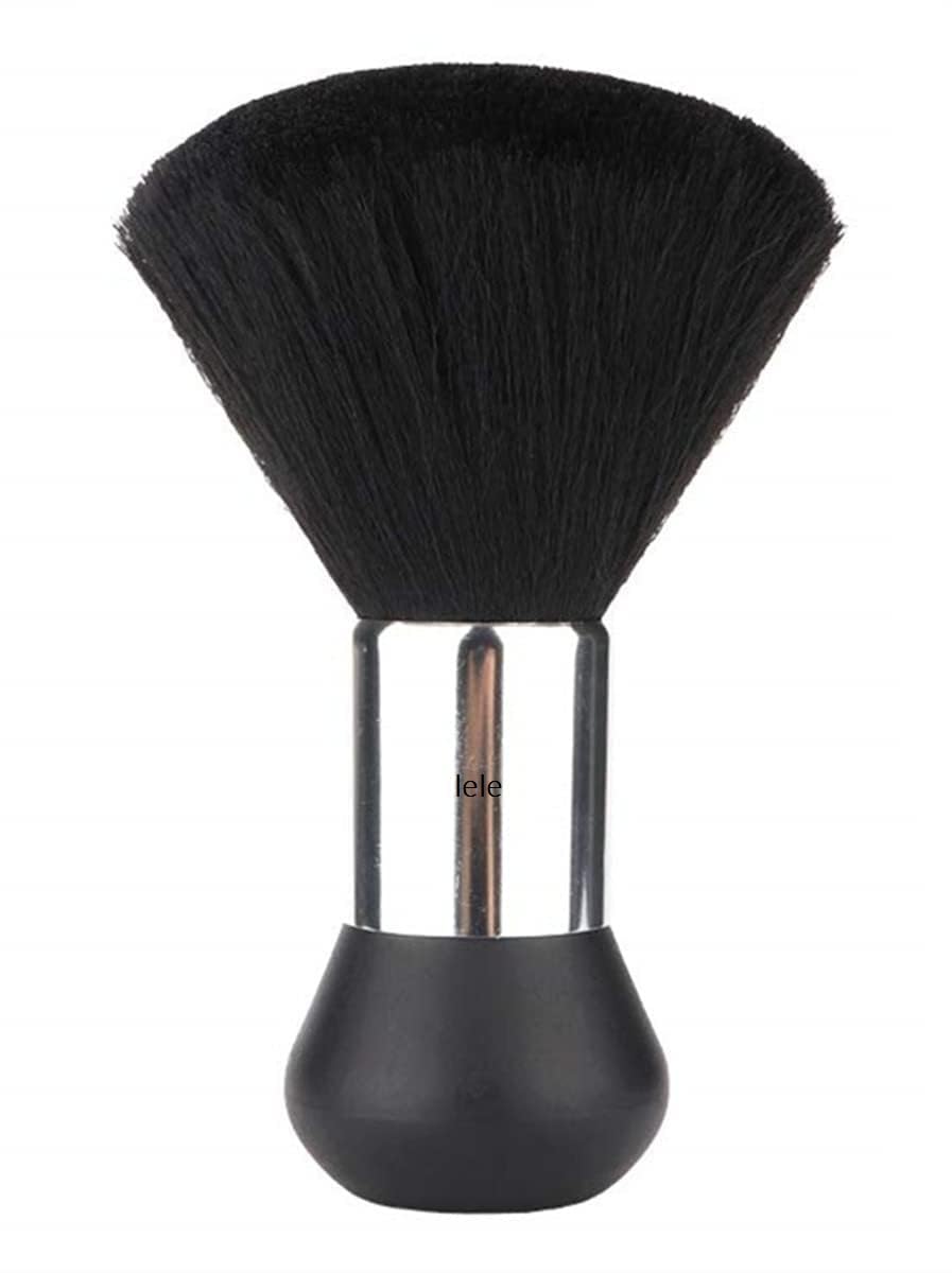 lele Professional Hairdressing Stylist Barbers Salon Large Soft Hairbrush Hair Cutting Neck Face Duster Brush with Plastic Handle Grip for Brushing Off...-image-25