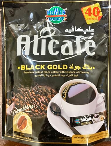 Alicafe Gold Instant No Sugar Black Coffee -40 Sachets 100 Gram (B07B2WR42W) Amazon Price History, Amazon Price Tracker