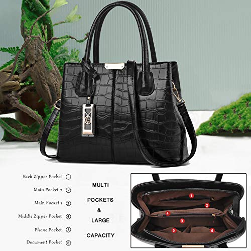Image of COCIFER Women Top Handle Satchel Handbags Shoulder Bag Tote Purse Messenger Bags