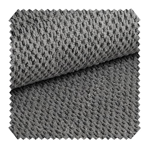 novely® DUBAI Polsterstoff Gestrickter Möbelstoff Robust Wasserabweisend | Meterware | 1lfm Farbe: 40 Dunkelgrau novely® DUBAI Polsterstoff Gestrickter Möbelstoff Robust Wasserabweisend | Meterware | 1lfm Farbe: 40 Dunkelgrau